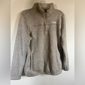 Men’s Edie Bauer Fleece 1/4 zip pullover shirt